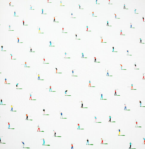 Golfers 30 di Stephanie Ho, Pittura in vendita su Singulart