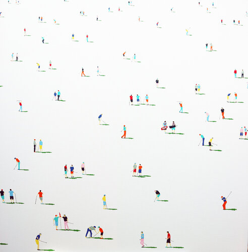 Golfers 34 van Stephanie Ho, Schilderij te koop op Singulart