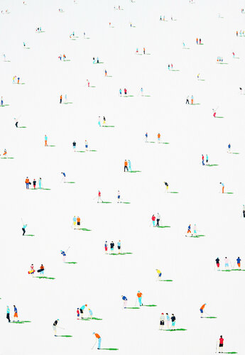 Golfers 36 van Stephanie Ho, Schilderij te koop op Singulart
