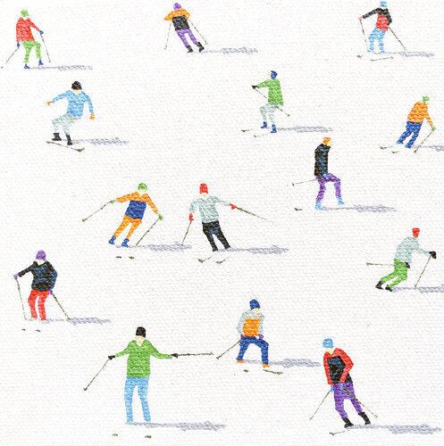 Frozen Planet Nano 61 van Stephanie Ho, Schilderij te koop op Singulart