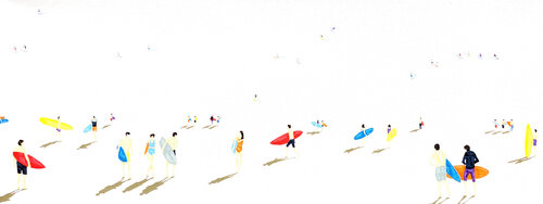 Waves 02 von Stephanie Ho, Malerei kaufen auf Singulart