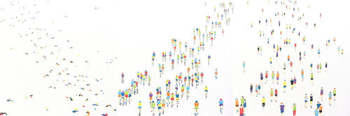 Ironman 01 van Stephanie Ho, Schilderij te koop op Singulart