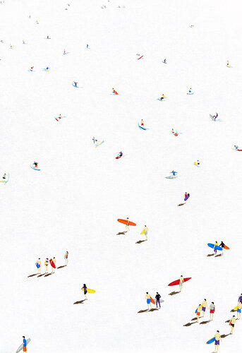 Waves 04 by Stephanie Ho, 회화 for Sale on Singulart