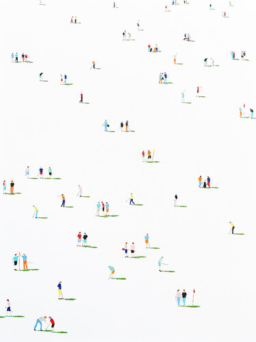 Golfers 43 van Stephanie Ho, Schilderij te koop op Singulart
