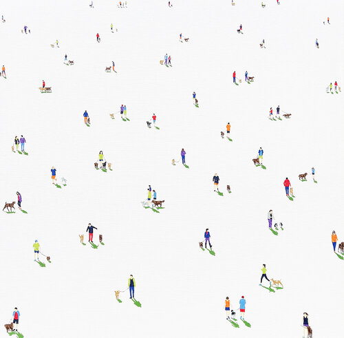 Puppy Love 04 van Stephanie Ho, Schilderij te koop op Singulart