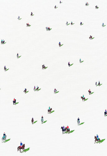 The Jockeys 04 van Stephanie Ho, Schilderij te koop op Singulart