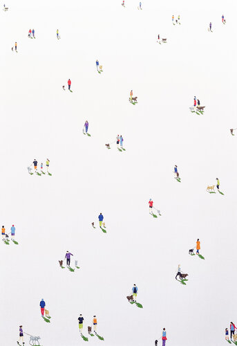 Puppy Love 05 by Stephanie Ho, 회화 for Sale on Singulart