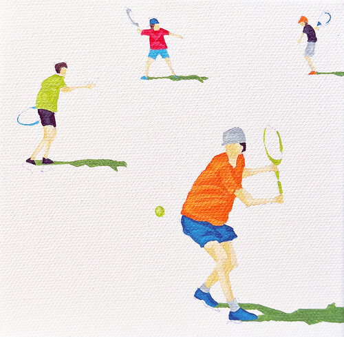 Game On Nano 14 di Stephanie Ho, Pittura in vendita su Singulart