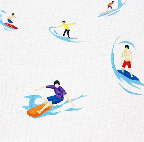 Waves Nano 05 di Stephanie Ho, Pittura in vendita su Singulart