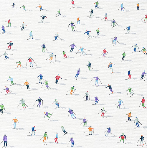 Frozen Planet 99 van Stephanie Ho, Schilderij te koop op Singulart