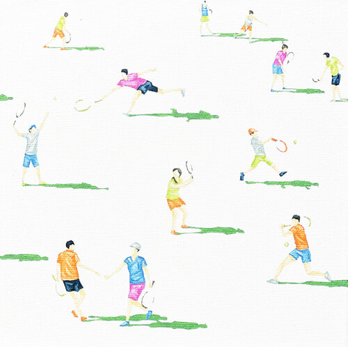 Game On 08 by Stephanie Ho, 회화 for Sale on Singulart