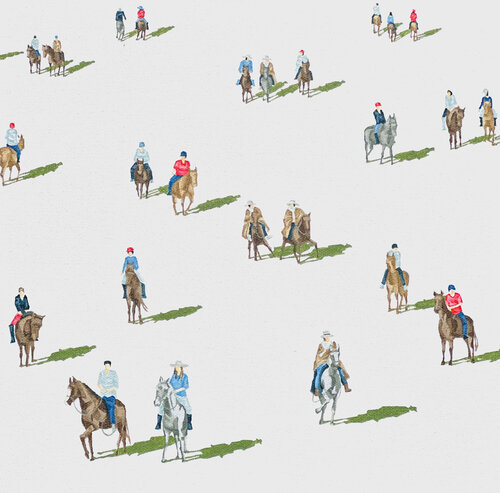 The Jockeys 07 van Stephanie Ho, Schilderij te koop op Singulart