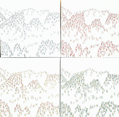 Four Seasons by Stephanie Ho, 회화 for Sale on Singulart