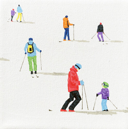 Frozen Planet Nano 25 di Stephanie Ho, Pittura in vendita su Singulart