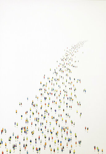 The Race 02 di Stephanie Ho, Pittura in vendita su Singulart