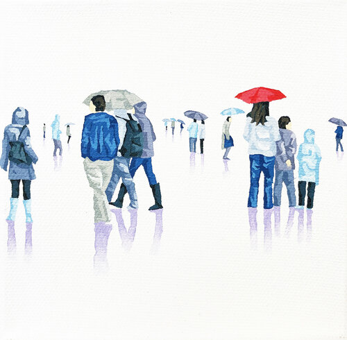 Sky Fall Nano 19 di Stephanie Ho, Pittura in vendita su Singulart