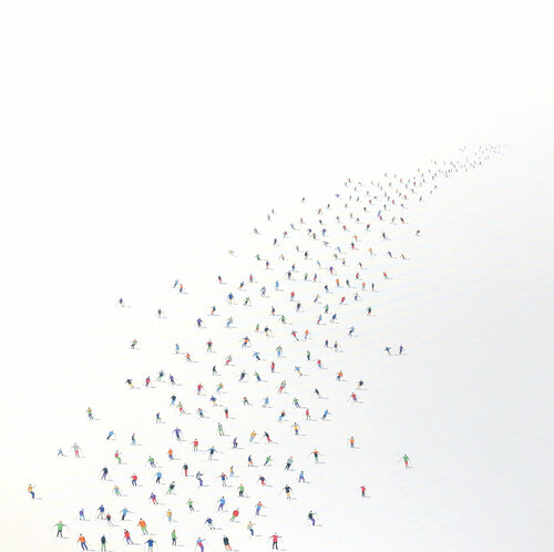 Frozen Planet 70 van Stephanie Ho, Schilderij te koop op Singulart