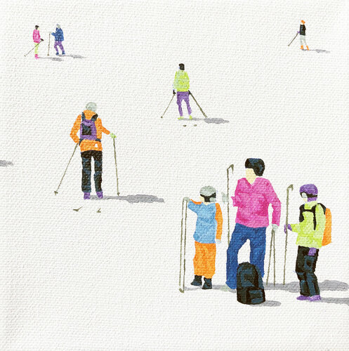 Frozen Planet Nano 27 van Stephanie Ho, Schilderij te koop op Singulart