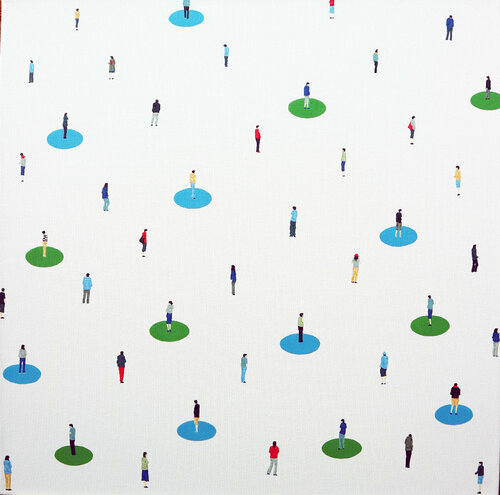 The New Norm van Stephanie Ho, Schilderij te koop op Singulart