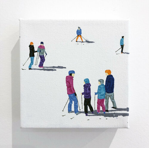 Frozen Planet Nano 33 van Stephanie Ho, Schilderij te koop op Singulart