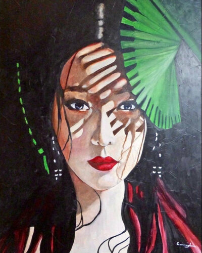 Tropical Heaven by Paul Cunningham, Painting for Sale on Singulart