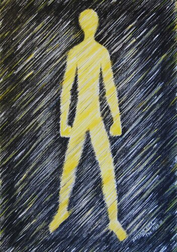 The Man 3 di Aleksandr Breskin, Disegno in vendita su Singulart