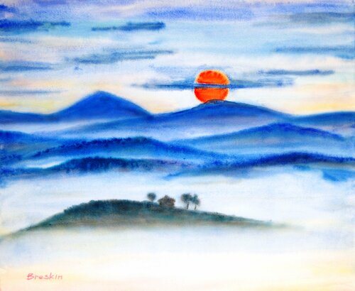 Morning by Aleksandr Breskin, Work on Paper for Sale on Singulart