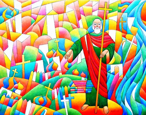 Андрей Первозваный von Aleksandr Breskin, Malerei kaufen auf Singulart