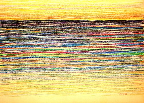 Море de Aleksandr Breskin, Obra en papel a la venta en Singulart