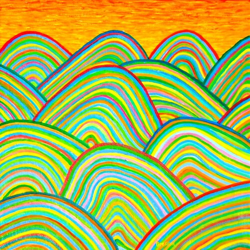 Карпаты van Aleksandr Breskin, Schilderij te koop op Singulart
