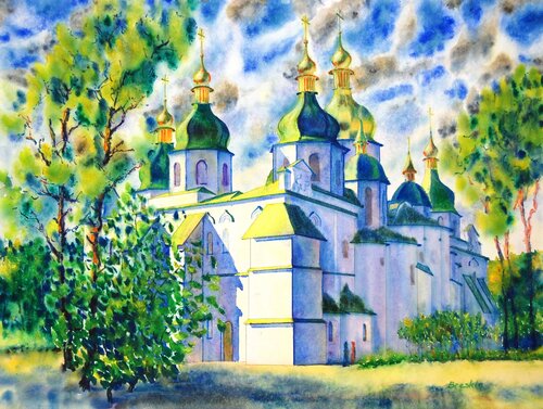 София Киевская von Aleksandr Breskin, Malerei kaufen auf Singulart