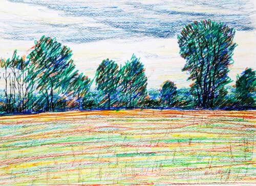 Август by Aleksandr Breskin, Painting for Sale on Singulart