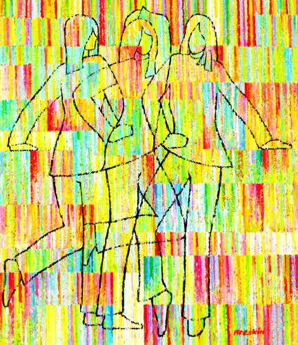 Разовор di Aleksandr Breskin, Pittura in vendita su Singulart