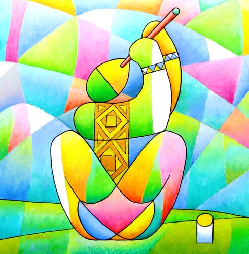 Мелодия Карпат di Aleksandr Breskin, Pittura in vendita su Singulart