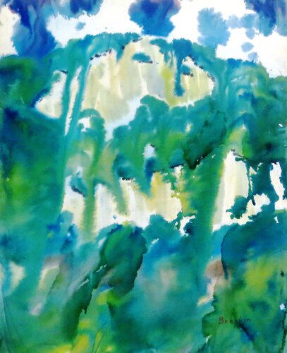 Зеленая гора par Aleksandr Breskin, Peinture en vente sur Singulart