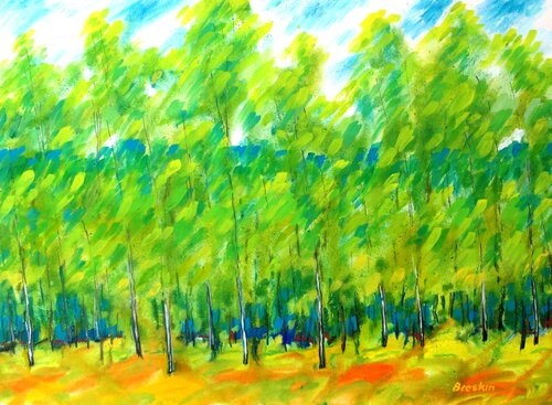 Тополиный ветерок von Aleksandr Breskin, Malerei kaufen auf Singulart