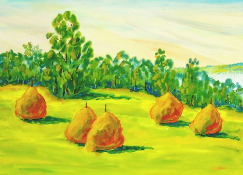 Солнечное утро van Aleksandr Breskin, Schilderij te koop op Singulart