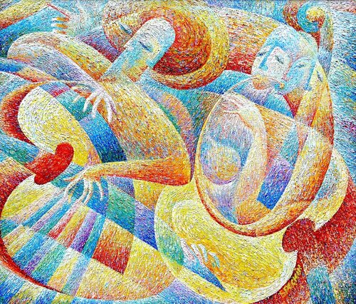 Джазовый экстаз van Aleksandr Breskin, Schilderij te koop op Singulart