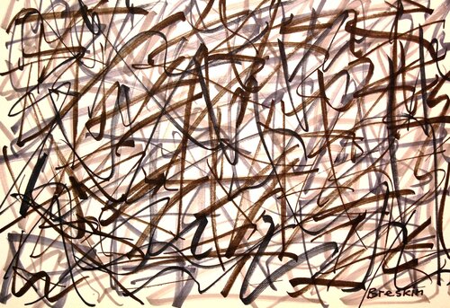 Экспрессивное настроение von Aleksandr Breskin, Zeichnungen kaufen auf Singulart