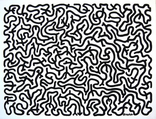 Maze de Aleksandr Breskin, Dibujo a la venta en Singulart