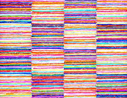 Color rhythm of a living line by Aleksandr Breskin, Painting for Sale on Singulart