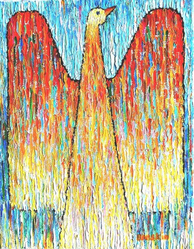 Bird di Aleksandr Breskin, Pittura in vendita su Singulart