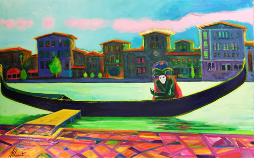 Venezia #16 von Shlomit Aharonovitch, Malerei kaufen auf Singulart