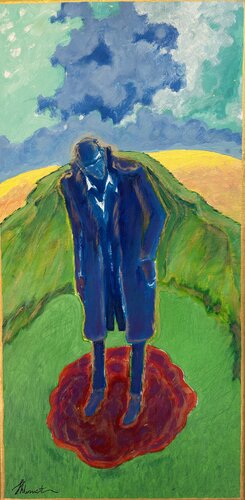 Join John Angel van Shlomit Aharonovitch, Schilderij te koop op Singulart