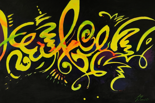 Jerusalem Night Melody by Shlomit Aharonovitch, Painting for Sale on Singulart