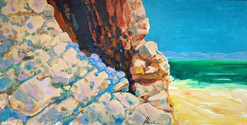 The Dead Sea #2 von Shlomit Aharonovitch, Malerei kaufen auf Singulart