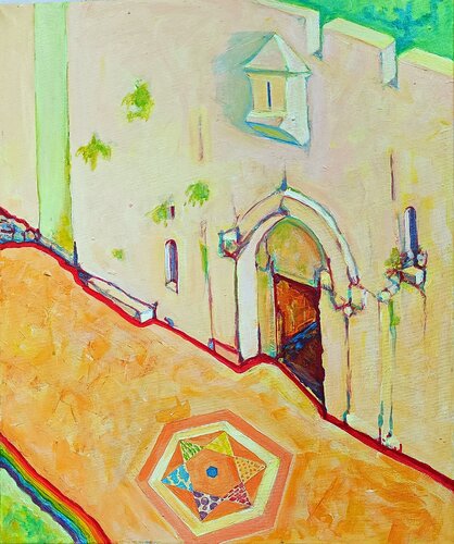 Zion Gate de Shlomit Aharonovitch, Pintura a la venta en Singulart