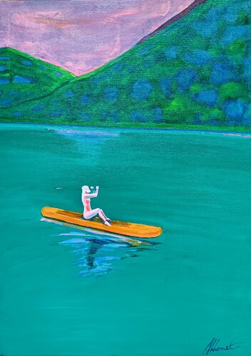 Balance in Space par Shlomit Aharonovitch, Peinture en vente sur Singulart