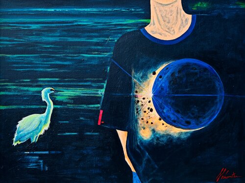 Expectation von Shlomit Aharonovitch, Malerei kaufen auf Singulart