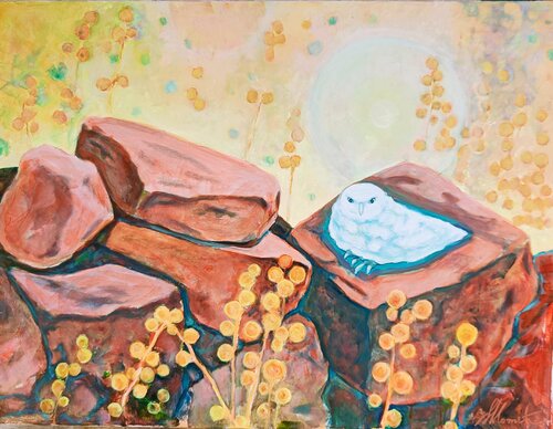 Caution by Shlomit Aharonovitch, Painting for Sale on Singulart